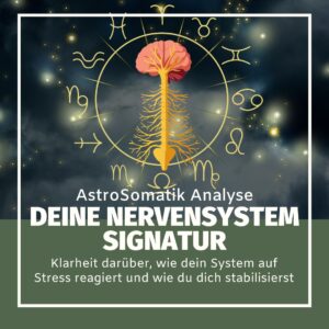 AstroSomatik Analyse- Deine Nervensystem-Signatur: Klarheit darüber, wie dein System auf Stress reagiert und wie du dich stabilisierst