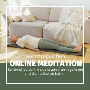 Online Meditation+Ebook| Lern dein Nervensystem zu regulieren für mehr innere Ruhe & Gelassenheit [Digital]
