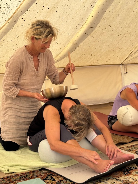 23.05.2026| Sa| 14h-16:30h| Soundhealing & Yin Yoga mit Alpakas- Klang. Berührung. Stille – Bild 5